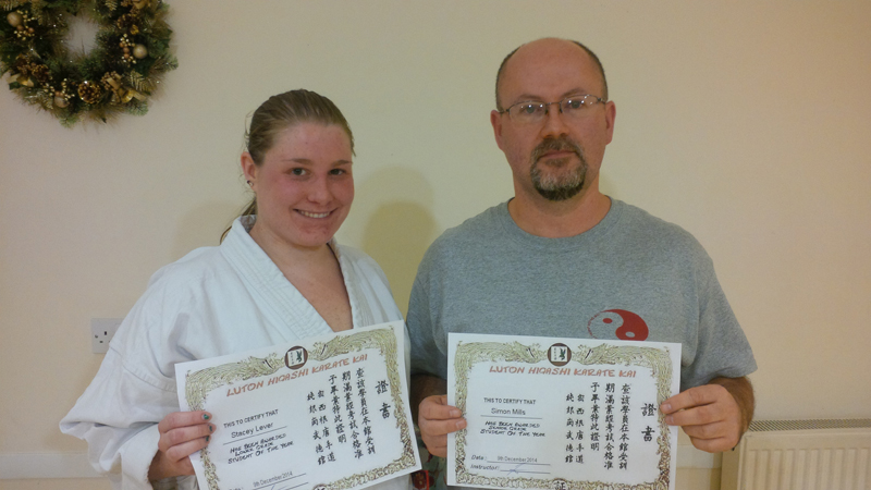 Luton Karate Students of the Year